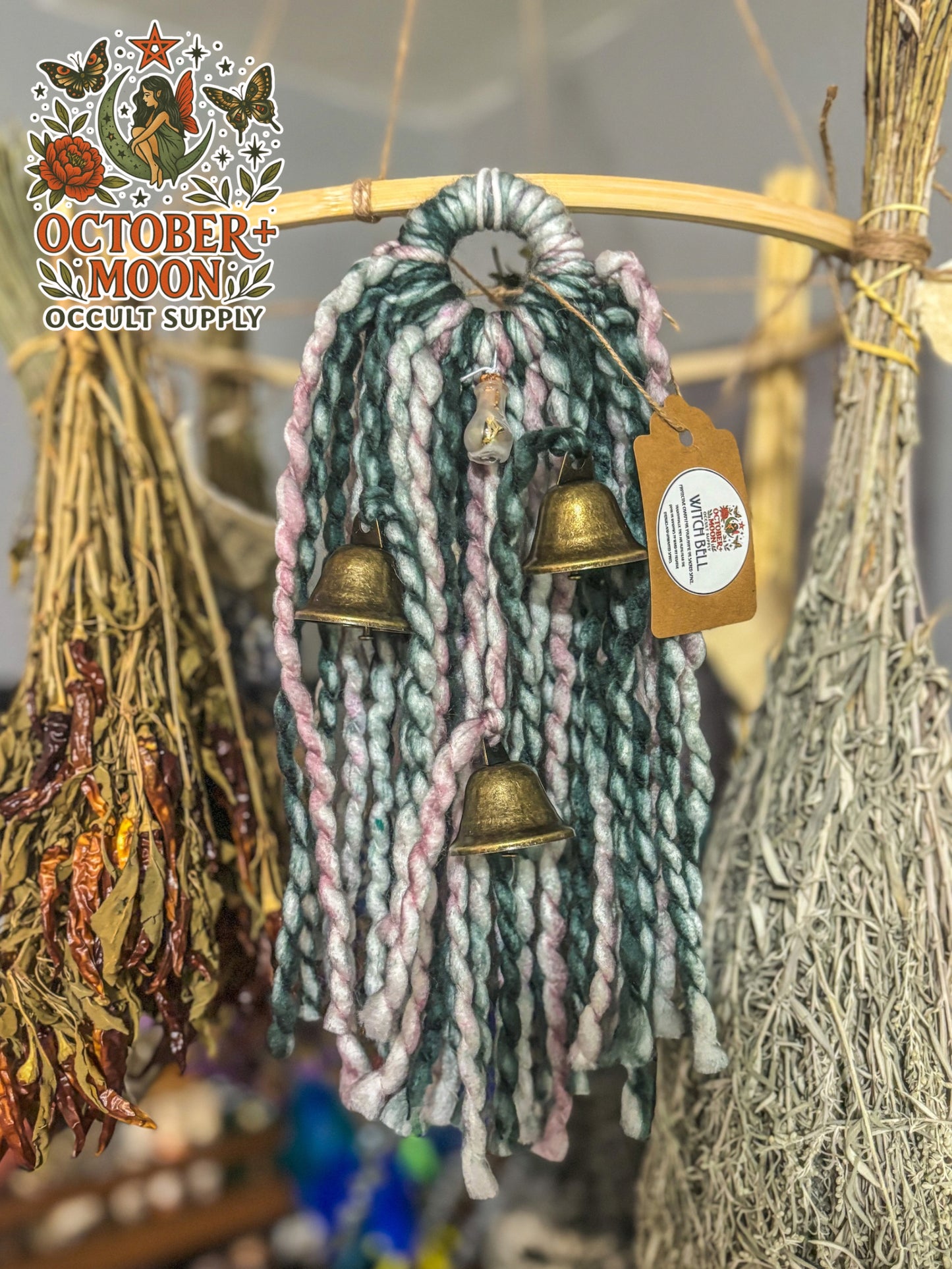 Fae Cottage Witch Bell