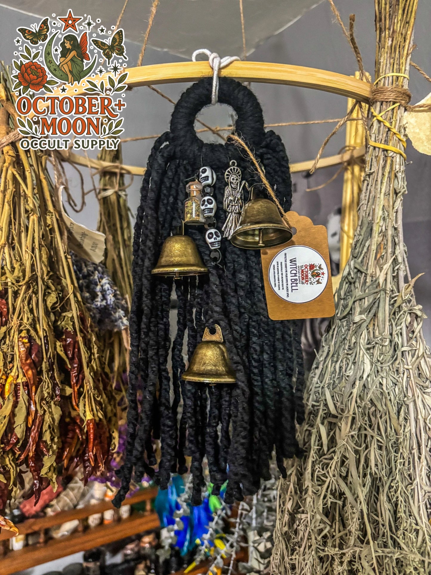 La Santa Muerte Witch Bell