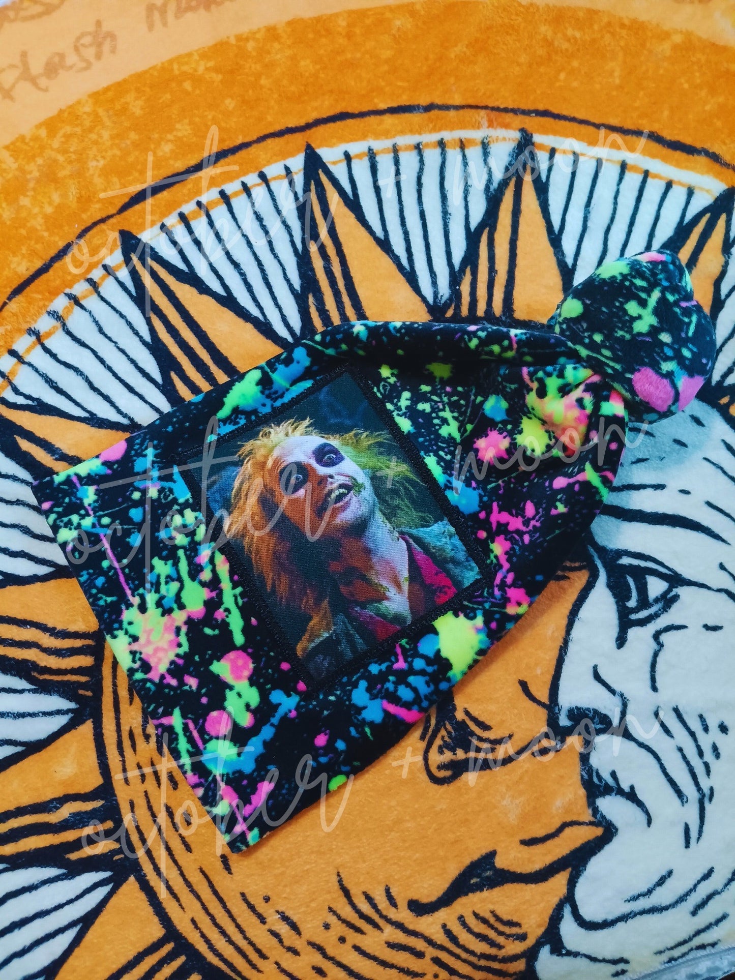 OOAK patch topknot